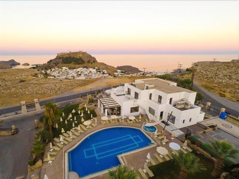 Lindos View Hotel Luaran gambar